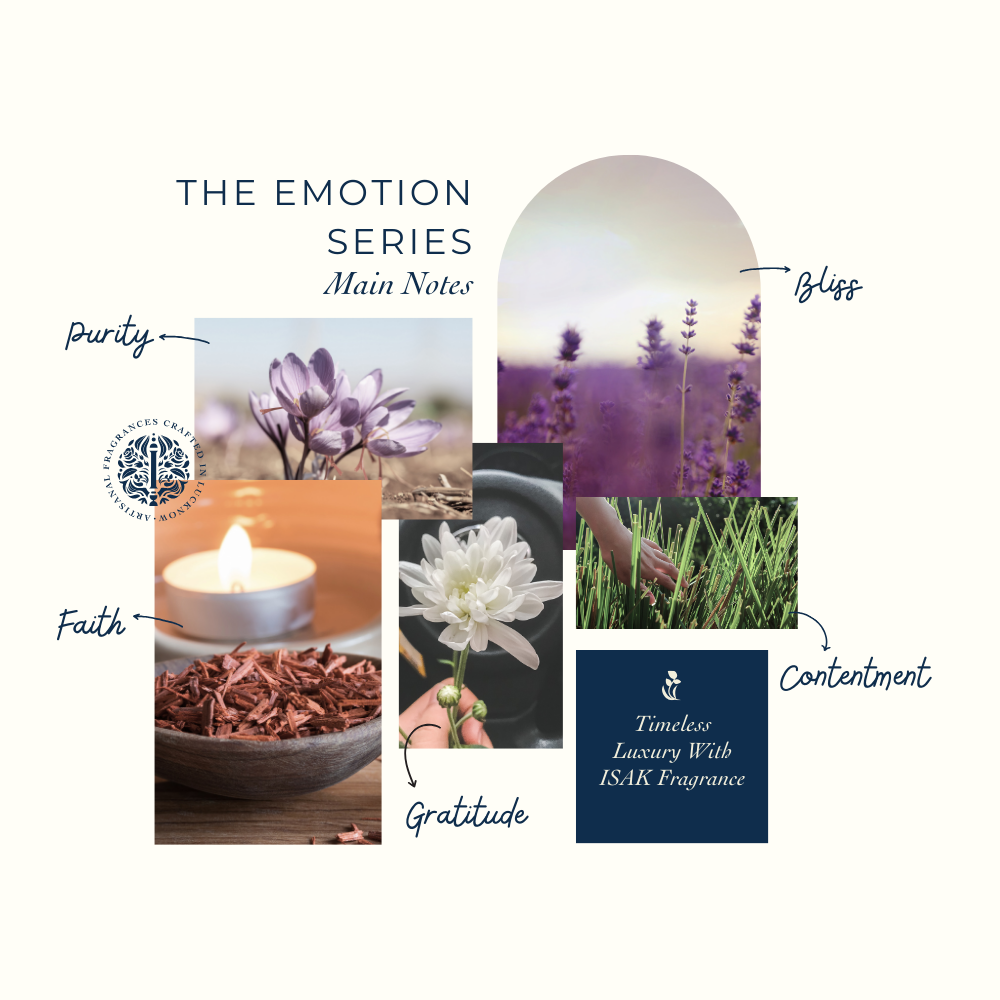 emotion series, faith,purity,bliss,gratitute,contentment