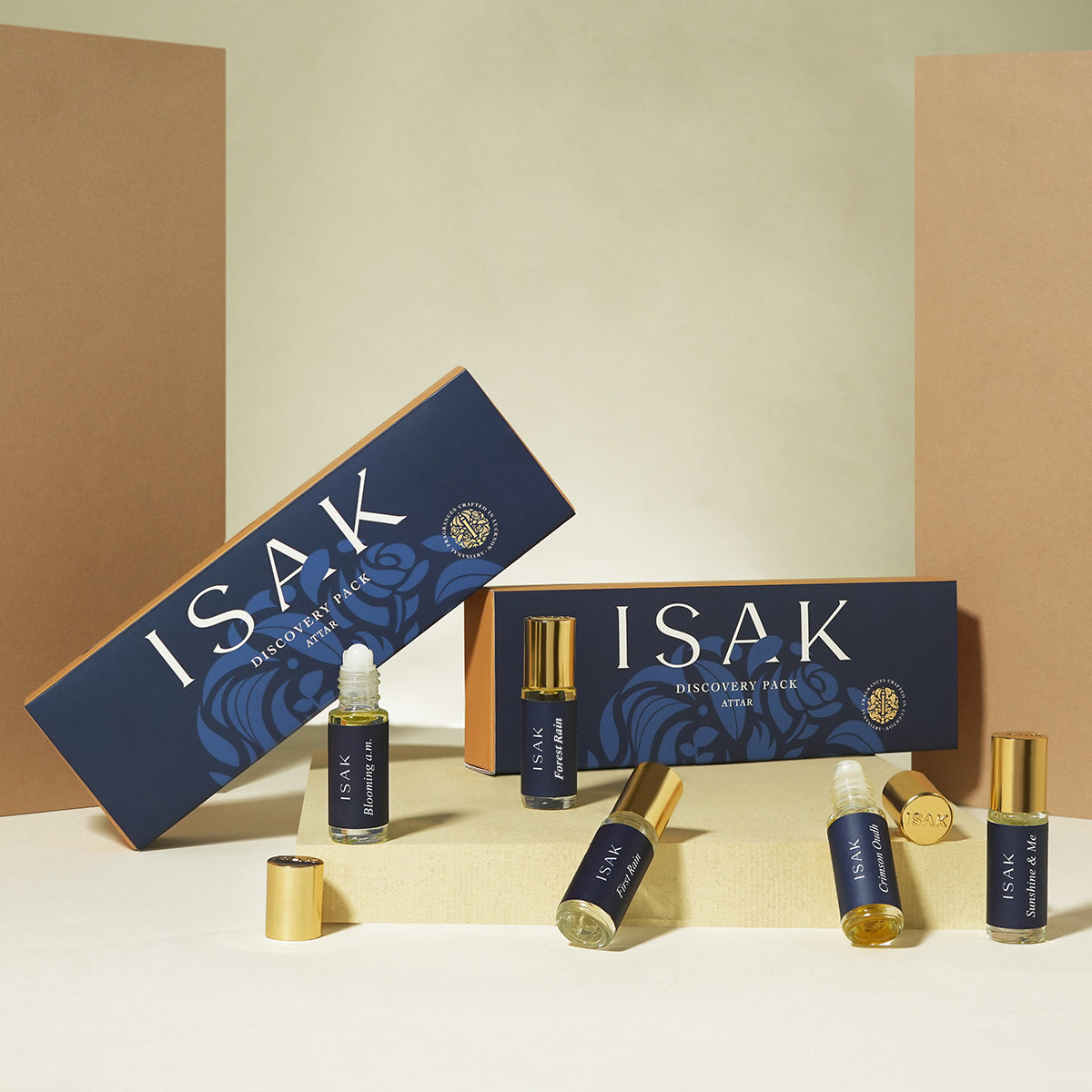 Isak Discovery Pack of attars, long lasting royal fragrances