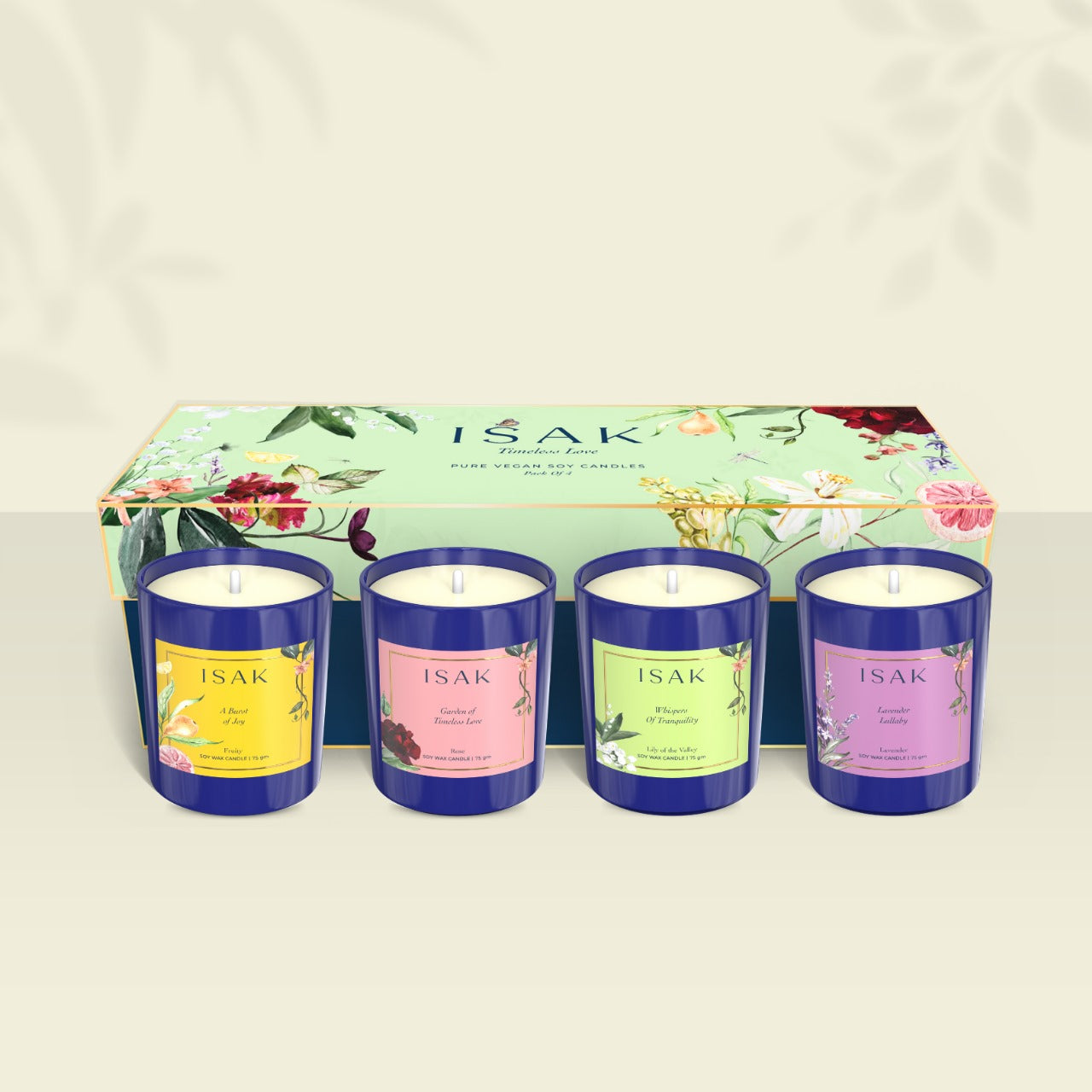 Candles gift Set set of 4